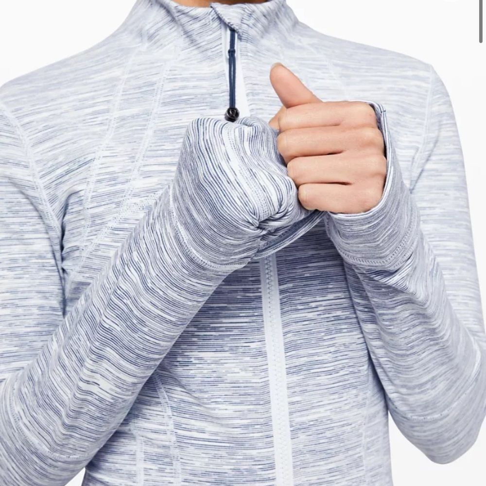 Lululemon Define Jacket Size 10 - 4 Wee Are From Space - Nimble Battleship 🪐 - Picture 3 of 13